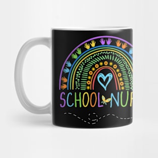 School Nurse  with Little Hands  School Nurse Mug